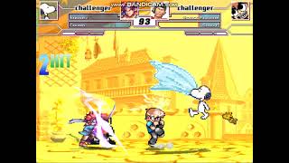 Mugen Battle Snoopy amp Chrono vs Scott Pilgrim amp Scout [upl. by Eugenle]