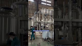 Softgel machine supporting equipment gelatin melters and tanks manufacturing workshop [upl. by Thurman]