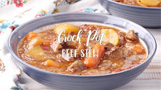 Crock Pot Beef Stew [upl. by Eirrak722]