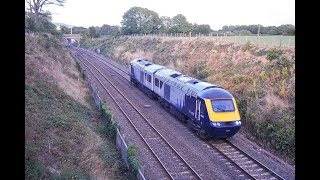 SCOTRAIL HST 4314043149 AT HEMERDON WORKING THE 0V84 1230 LOUGHBOROUGH LAIRA 10th August 2018 [upl. by Reinertson594]