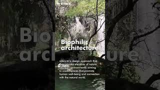 Biophilic concept  biophilicdesign architecture Connection city urban travel update news [upl. by Noryv]