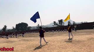 Republic Day Parade  RH Public school Burhakhap  Parade  26 January [upl. by Novyaj284]