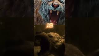 Bornean Tiger vs Amphicyion Ingens paleontology prehistoric cenozoic tiger viral fyp shorts [upl. by Oniskey]