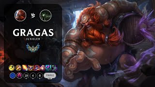 Gragas Jungle vs Warwick  EUW Challenger Patch 144 [upl. by Finny]