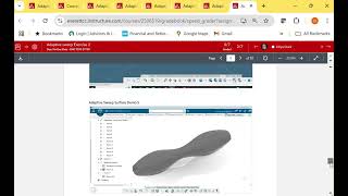 MultiSection Surfaces vs Adaptive sweep Exercises [upl. by Attalie]