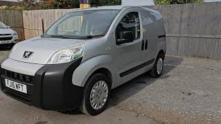 Peugeot Bipper Van 2015 13 Hdi diesel [upl. by Aenat]