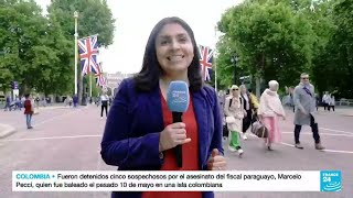 Fiesta en las calles de Londres durante el tercer día del Jubileo de Platino de la reina Isabel ll [upl. by Muiram]