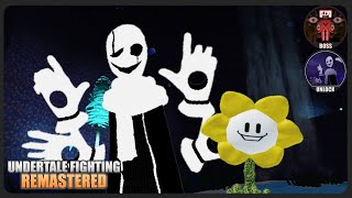 WDGaster amp Flowey The Flower Showcase UT Fighting Remastered [upl. by Alidis]