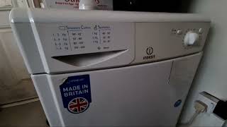 Highlight 5125 – 5625 from Indesit IDC8T3 8KG Condenser Tumble Dryer Full Cycle [upl. by Neemsaj]