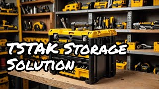 DEWALT TSTAK Tool Storage Organizer Review  Double Drawers for Ultimate Organization [upl. by Aivatnwahs520]