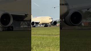 BOEING 777FFX ETIHAD CARGO NAIROBI TO AMSTERDAM LANDING SCHIPHOL  PLANE SPOTTING  A6DDE  4K [upl. by Janene]