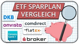 ETF Sparplan Vergleich Suche nach dem besten ETF Sparplan Anbieter  Testbericht 🔎 [upl. by Dihgirb]