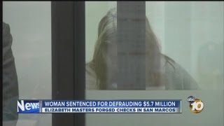 Embezzler sentenced to 9 years in prison after stealing 57 million from San Marcos business [upl. by Chiang]