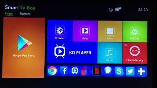 SMART TV BOX X96 MINI MENU [upl. by Ennaylil426]