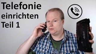 FritzBox optimal einrichten  05 Telefonie einrichten Teil 1 [upl. by Markowitz]