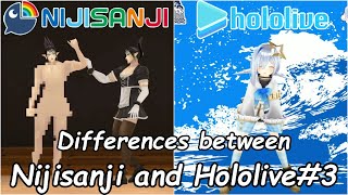 NijisanjiHololive Differences between Nijisanji and Hololive3 kuzuhakanaekanataAquaEng sub [upl. by Atsirc]