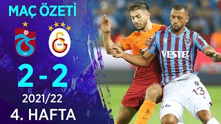 Trabzonspor 22 Galatasaray MAÇ ÖZETİ  4 Hafta  202122 [upl. by Dor]