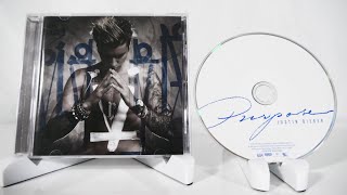 Justin Bieber  Purpose Deluxe Edition CD Unboxing [upl. by Ahsekahs]