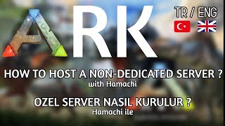 Arkadaşlarıma nasıl bağlanırım  ARK  Hosting a nondedicated server to play with your friends ARK [upl. by Kcirderfla299]