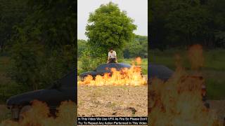 Drone Fly In Fire shorts bluebox [upl. by Yelime]