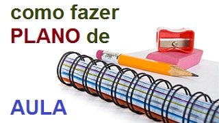 como fazer um plano de aula em 5 minutos incrivel [upl. by Eleni]