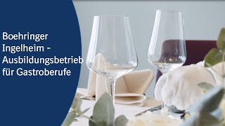 Boehringer Ingelheim Deutschland  Ausbildungsberufe im Gastrobereich [upl. by Eniluap869]