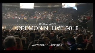 Cremonini Live 2018 a Bologna 4K [upl. by Aehtrod]