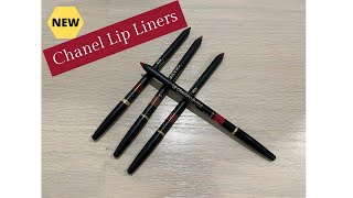 Chanel Le Crayon Levres Longwear Lip Pencils [upl. by Bertram727]