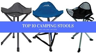 ✔️ TOP 10 BEST CAMPING STOOLS 🛒 Amazon 2019 [upl. by Lew]