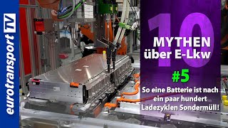 Mythos 5 So eine Batterie ist nach ein paar hundert Ladezyklen Sondermüll [upl. by Castle]