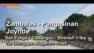 Pinoy Joyride  Zambales to Pangasinan Joyride part 4 San Felipe Cabangan Botolan Iba [upl. by Lezned847]