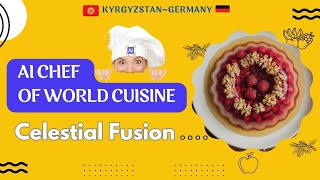 KyrgyzstanGermany Celestial Fusion dish with AI chef [upl. by Nylhtac]