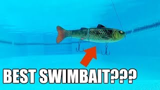 Which Swimbait has the BEST Action Underwater Testing [upl. by Blaze]