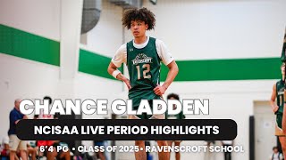 Chance Gladden NCISAA Live Period Highlights Ravenscroft School Class of 2025 [upl. by Livvy]