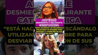 Ale Valle desmiente a Cathy Barriga en vivo [upl. by Sena465]