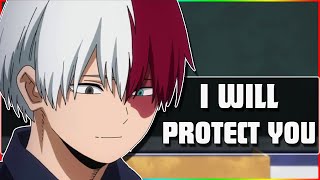 ASMR Shoto Todoroki x Abused Listener Comfort Audio Roleplay My Hero Academia [upl. by Kcirrek956]