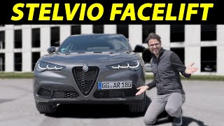 2023 Alfa Stelvio Veloce facelift driving REVIEW [upl. by Carol404]