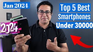 Top 5 Best 5G Phones Under 30000 in Jan 2024 I Best Smartphone Under 30000 [upl. by Kinson]