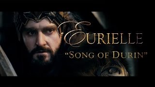 The Hobbit Song Of Durin by Eurielle  Lyric Video Lyrics by JRR Tolkien [upl. by Cynthie]