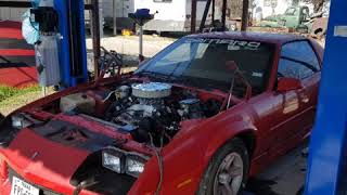 92 Camaro RS 31 to 53 ls carb swap [upl. by Inuat]