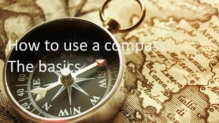 How to use a compassFor beginners [upl. by Morita]