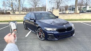 2023 BMW M550i Start Up Exhaust Test Drive Walkaround POV and Review [upl. by Lavena]