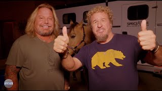 Mötley Crües Vince Neil Shows Off His Cars Horses and Incredible House to Sammy Hagar [upl. by Ardek]