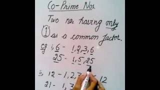 Coprime Numbers Tutorial [upl. by Tlevesor]