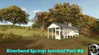 Farming Simulator 25 Riverbend Spring Survival Part 6 Starting With 0 Chickens Pen [upl. by Itaws708]