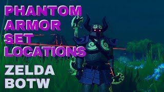 Zelda BOTW Phantom Armor EX Chest Locations [upl. by Atahs]