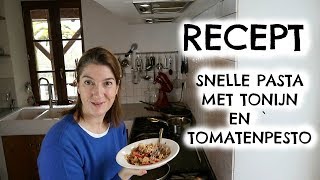 Snelle pasta met tonijn [upl. by Kendry]