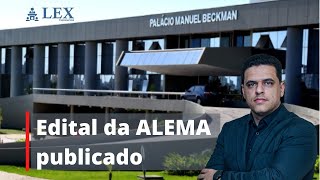 1  Análise do Edital do Concurso da ALEMA 2022 [upl. by Nirat]