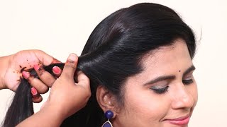 Simple Hairstyles for Open Straight Hair ☀ Hairstyles That Magnify Your Charm PlayEvenFashions [upl. by Aissac]