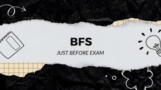 BFS and DFS in data structure How to solve BFS in exam easily [upl. by Amikay]